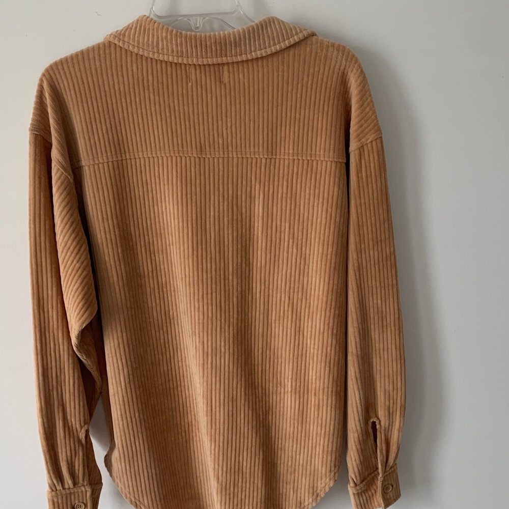 Arizona Jean Company Corduroy Utility Jacket in Camel Brown - Picture 8 of 8